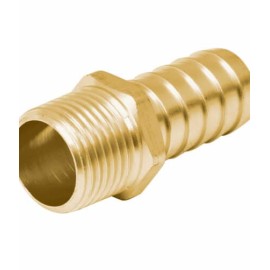 Adaptador Macho De Latón 1/2′ Para Poliducto Foset 49305